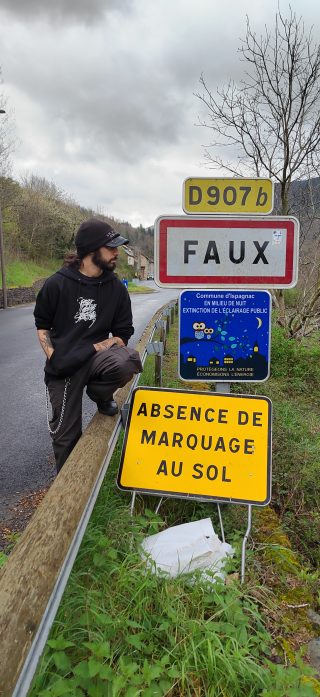 Selfie de Skyërn Aklea en roadtrip