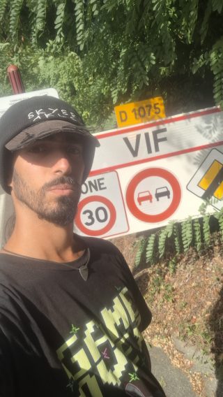 Selfie de Skyërn Aklea en roadtrip